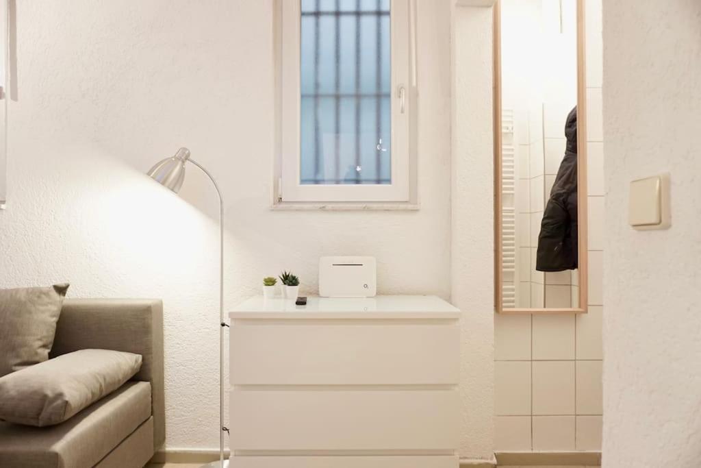 Gemutliches Kleines Studio-Apartment In Top Lage Nahe Karlsruhe Innenstadt Mit Klimaanlage Luaran gambar