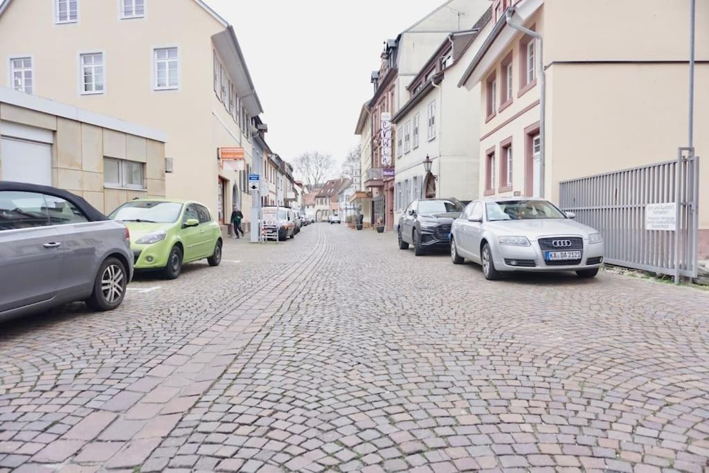 Gemutliches Kleines Studio-Apartment In Top Lage Nahe Karlsruhe Innenstadt Mit Klimaanlage Luaran gambar