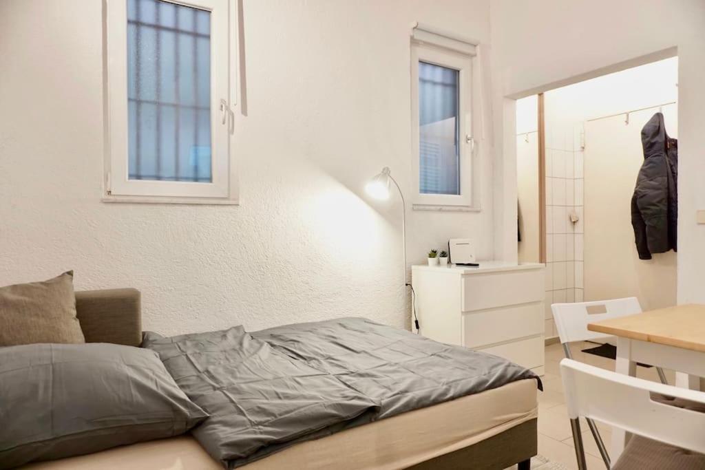 Gemutliches Kleines Studio-Apartment In Top Lage Nahe Karlsruhe Innenstadt Mit Klimaanlage Luaran gambar